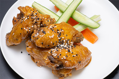 Chicken Wings made for Haddon Heights chicken take out.