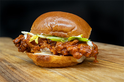 Buffalo Chicken Sandwich made for delivery near Lawnside, New Jersey.