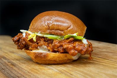Buffalo Chicken Sandwich made for delivery near Magnolia, New Jersey.