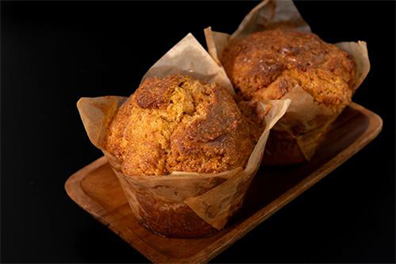 Cornbread with Hot Honey Butter, a side dish served at our Chicken Tenders Restaurant near Moorestown, New Jersey.